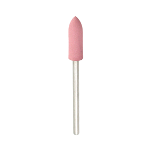 Silikon Polierbit rosa | Spitz Ø5,6mm | #400 Grit | Glanzpolierer